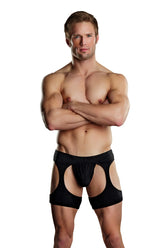 Short Chaps W/Posing Strap - MPPAK811 by Lust